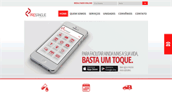 Desktop Screenshot of labprosangue.com.br