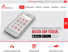 Tablet Screenshot of labprosangue.com.br
